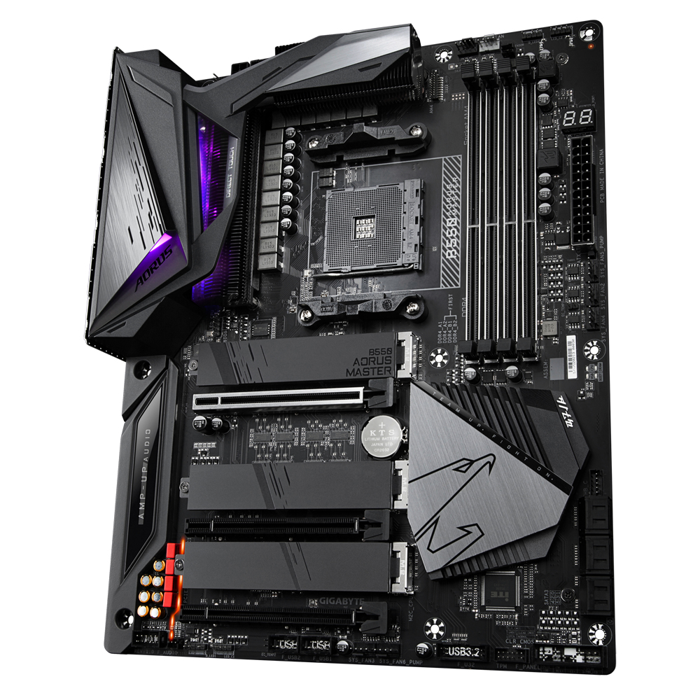 Bekijk afbeelding 4 van Gigabyte AM4 B550 AORUS MASTER - 3xM.2/HDMI/ATX